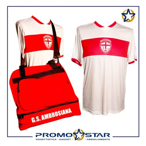 Abbigliamento e sacca GSAmbrosiana