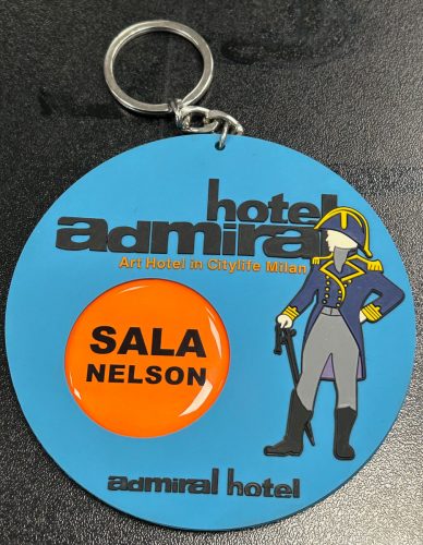 Porte chiavi Hotel Admiral Milano